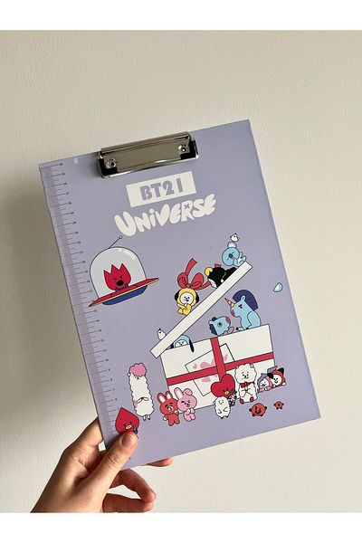 BLA GROUP BT21 UNIVERSE WORLD FIGURED Cute Designed Ruled Secretaryhood