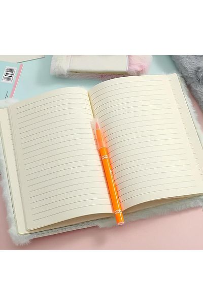 BLA GROUP Unicorn Pearl Cute Sequin Shiny Figured Notebook Scrapbook Lined