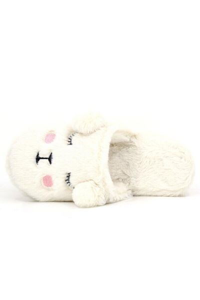 RedPlay Mother Daughter House Slippers Comfortable Plush Lamb Figure Eared Furry Winter Slippers Animal