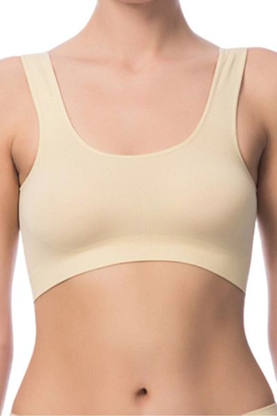 NBB Thick Strap Half Bustier Skin Color 2410