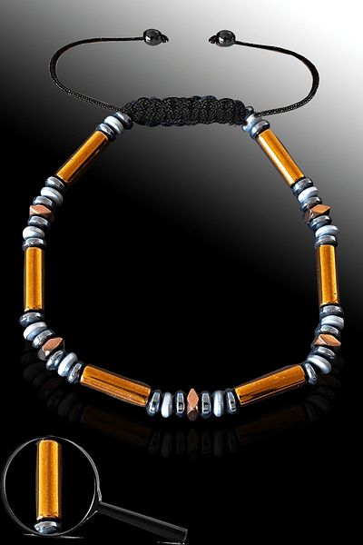Tesbih Atölyesi AAA+ Rose - Silver Hematite Bracelet