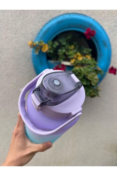 Dalian Home Motivational Water Bottle Water Bottle Water Bottle 2l Tritan Gym Water Bottle Water Bottle Mixed Color