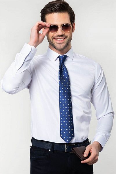 YNGMENCLASS SLIM FIT ITALIAN CUT SATIN SHIRT