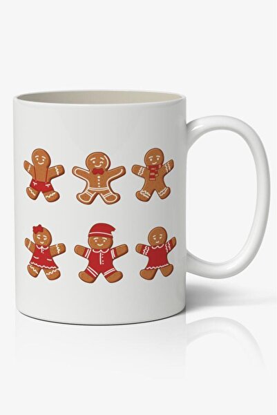 Nostaljik Lezzetler New Year's Themed Mug Cup Printed Coffee Mug Cup Model 31