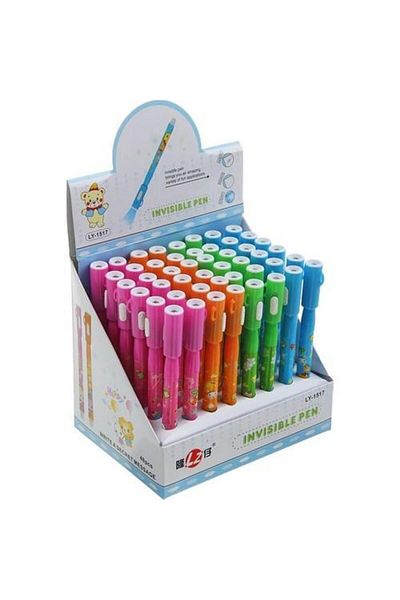 Nostaljik Lezzetler Teddy Bear Patterned Invisible Pen 3 Pieces