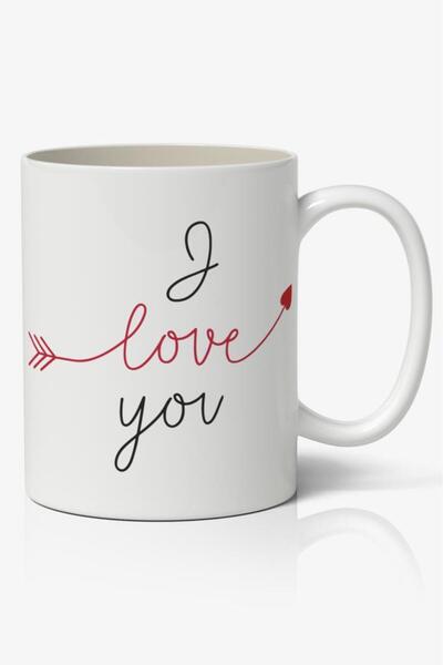 Nostaljik Lezzetler Special Valentine's Day Printed Mug Cup for Lover Model 6