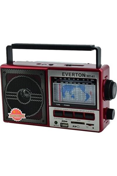 Nostaljik Lezzetler Nostalji Tasarımlı Müzik Çalar Everton Rt-41 Bluetooth-Us...