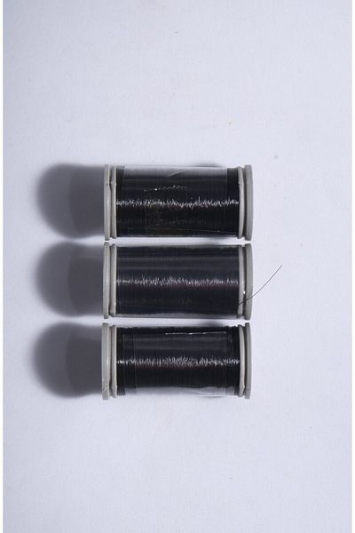 Eskişehir hobi sanat 3 τεμάχια 200 μέτρα Black Ghost Rope 0,10 mm Fishing Line (ΣΥΝΟΛΟ 600 ΜΕΤΡΑ)
