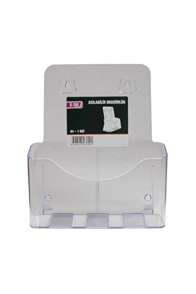 okularenkkat Suport vertical transparent din plexiglas pentru masă / Suport pentru broșuri / Suport pentru manifeste / Suport pentru broșuri suspendat (145,8*210) mm