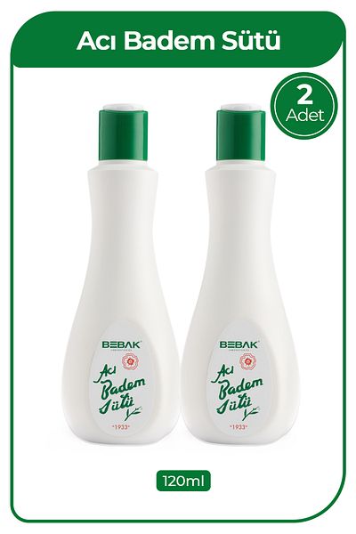 Bebak Bitter Almond Milk Bottle 120 Ml 2 Pieces