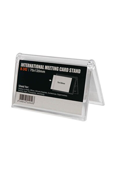 okularenkkat Desktop Horizontal Card Holder-Advertiser(70X120Mm)