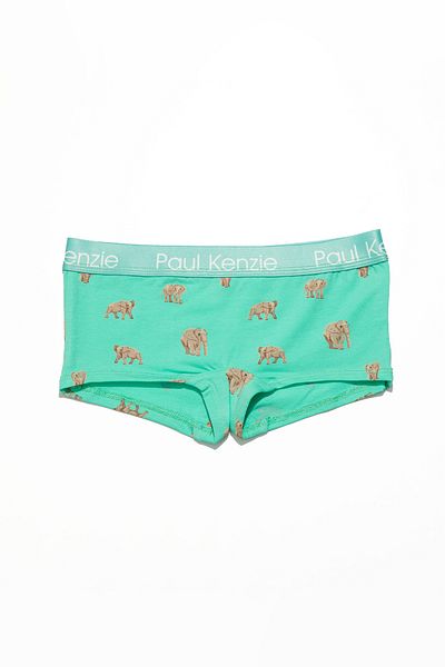 Paul Kenzie Chiloți scurti de damă cu model - Personaje Eco - Elephantastic