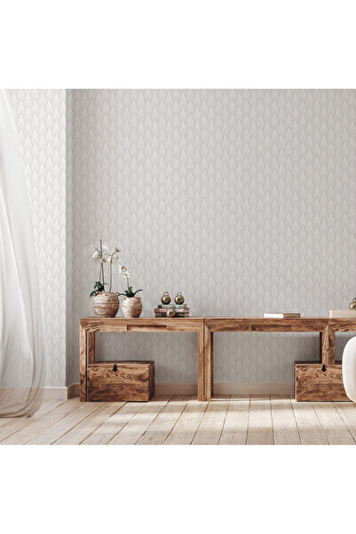 Adawall Omega 23202-1 Kendinden Desenli Düz Sade Duvar Kağıdı