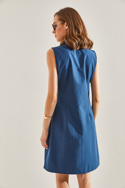 Bianco Lucci Női gombos póló galléros ruha