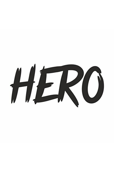 Reysa Tasarım ملصق سيارة هيرو 17x8 سم أزرق