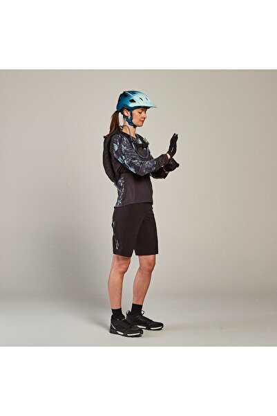 Decathlon Rockrider Dağ Bisikleti Kaskı - Mavi / Sarı - St 500