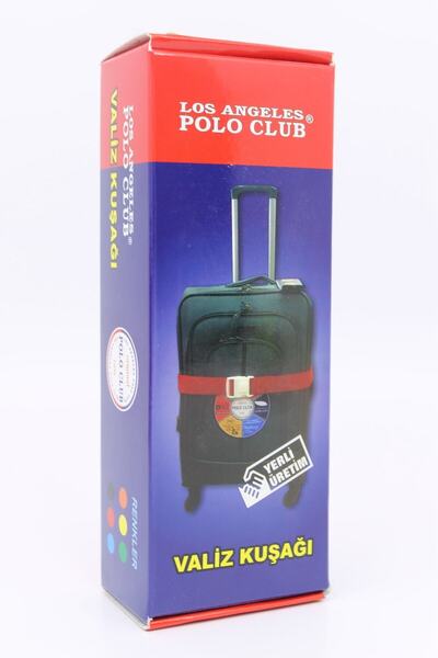 ERDAL DERİ Valiz Bavul Emniyet Kemeri Kuşağı Siyah Renk