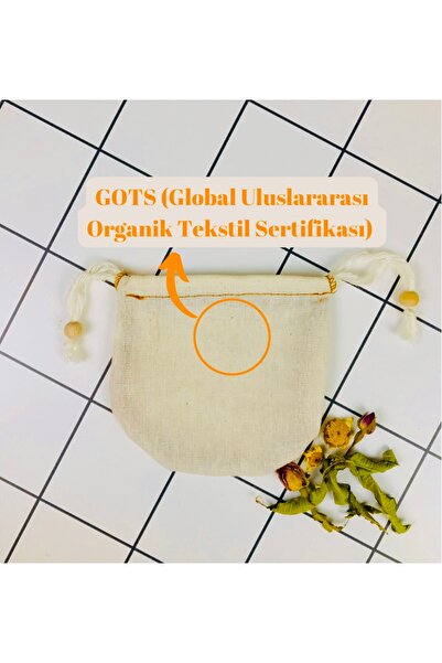 YOFU Kumaş Demlik Çay Kesesi (3 ADET), Yıkanabilir Kese, Çay Kahve Filtresi (3 ADET)