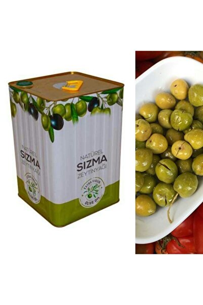 Doğal akhisar zeytincimiz 18lt Hakiki Soğuk Sıkım Zeytinyağı