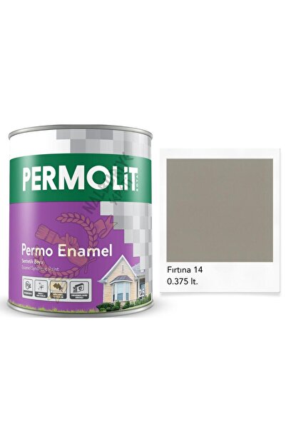 Permolit Enamel Sentetik Yağlı Boya FIRTINA GRİ 0.375 Lt.
