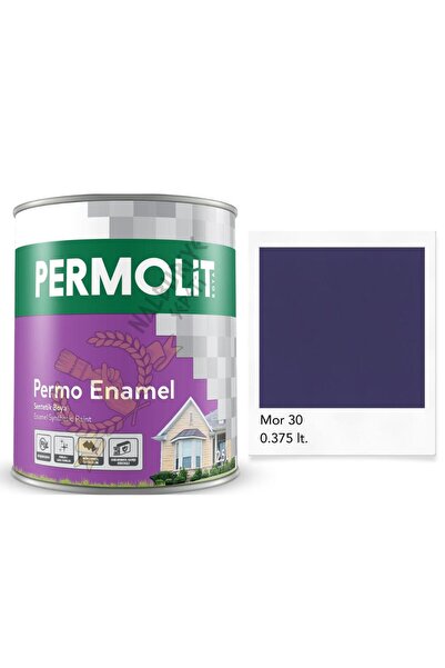 Permolit Enamel Sentetik Yağlı Boya MOR 0.375 Lt.