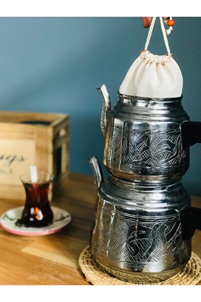 YOFU Kumaş Demlik Çay Kesesi (5 ADET), Yıkanabilir Kese, Çay Kahve Filtresi Organik (5 ADET)