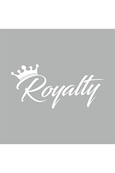 Reysa Tasarım ملصق سيارة روياليتي مقاس 19x9 سم رمادي