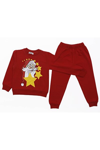 Atabay Kids Noel Baba Baskılı 2 Li Takım