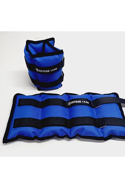S ZEYREK 1,5 kg × 2 buc. Total 3 kg. Set de greutăți pentru întărirea mușchilor pentru încheietura mâinii.