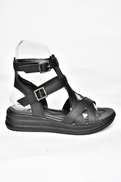 Fox Shoes S314912109 Black Women's Sandals