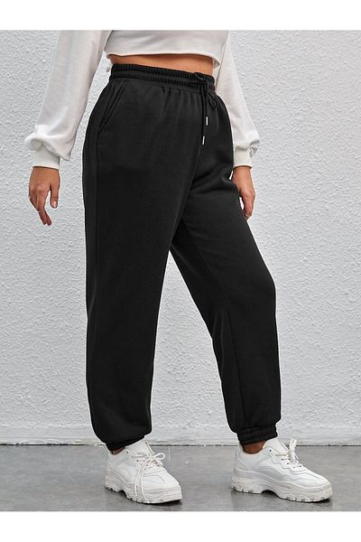 Neva Sena Γυναικείο παντελόνι Jogger από χοντρό ύφασμα από καουτσούκ