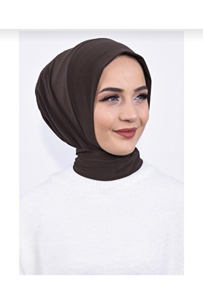 Ayselcehobi Μπλούζα μαγιό Hijab με ασορτί κουμπωτό καπέλο Hijab