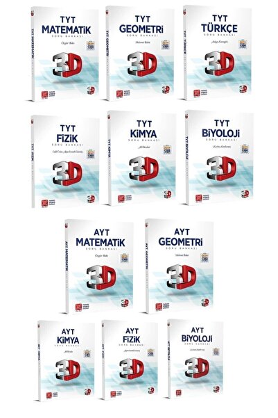 3D Yayınları Tyt Ayt Sayısal Soru Bankası Seti 2023