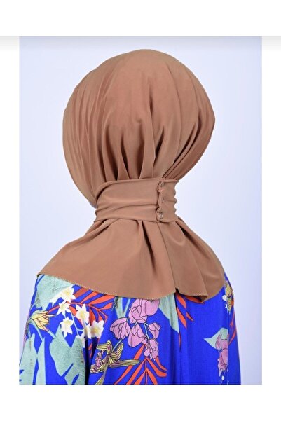 Ayselcehobi Μπλούζα μαγιό Hijab με ασορτί κουμπωτό καπέλο Hijab