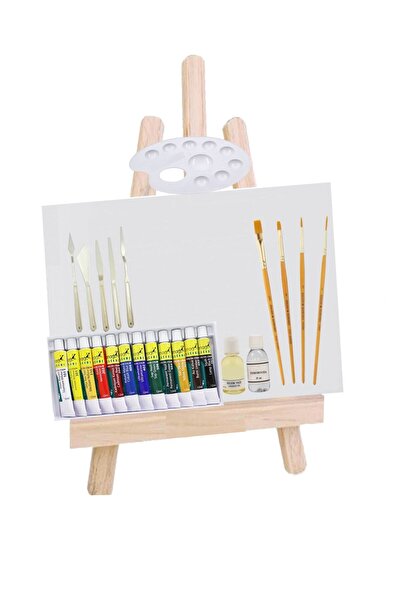 okulima Yağlı Boya Seti 25x35 Tuval