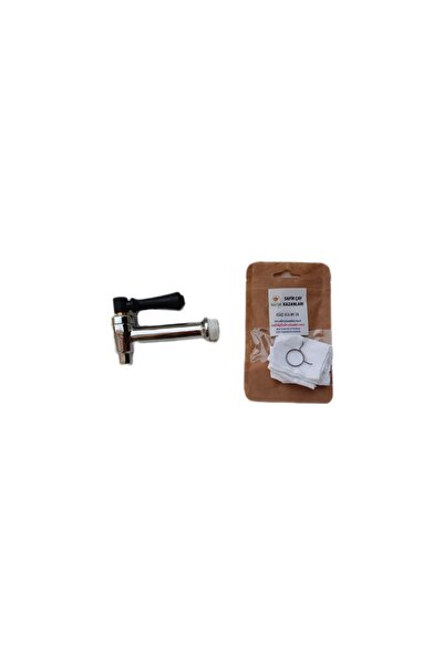 SAFİR Tea Boiler Tap and Tap Cloth, Tea Samovar Tap and Tap Cloth A++
