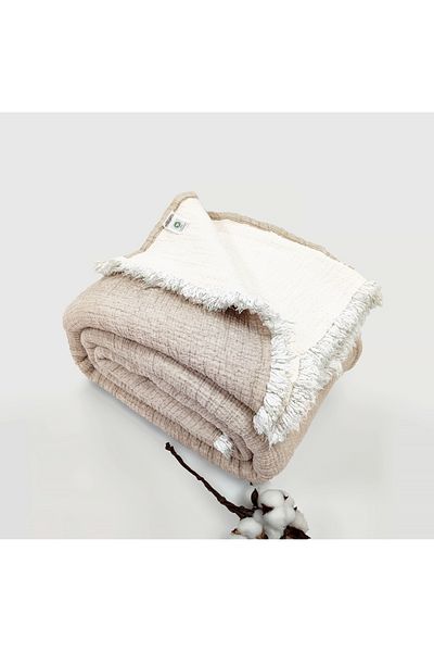 destinyhometex لحاف موسلين 6 طبقات من مينك / مفرد 170x230