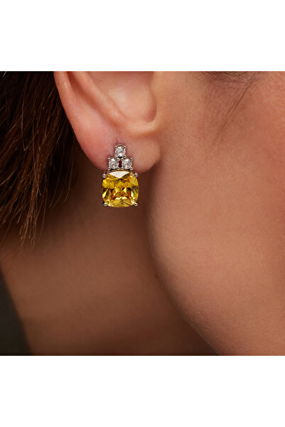 Merano Design Ladybirds Beyaz Küpe