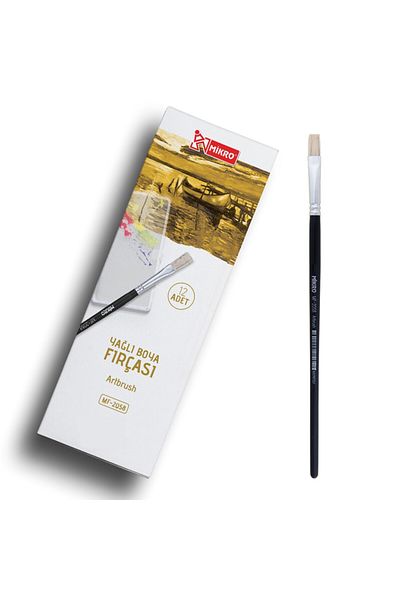 Mikro MICRO OIL PAINT BRUSH NO:8 1 PIECE