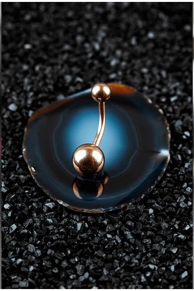Liva 316L Surgical Steel Belly Piercing Stainless Non-Tarnish No Allergy