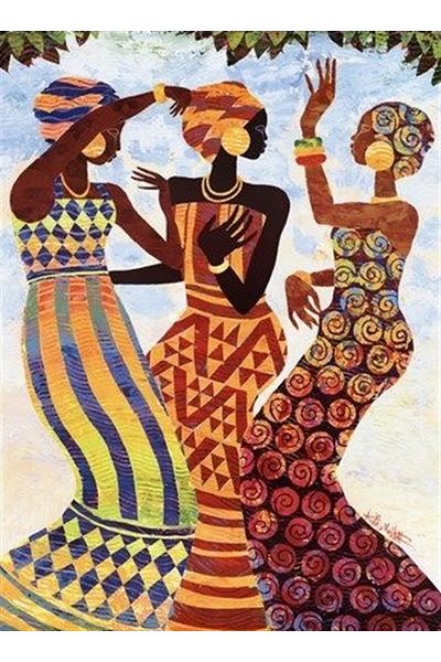 MARCEL SANAT 41x56cm Diamond Mosaic Painting - African Graces
