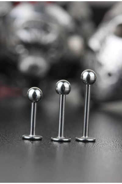 Liva 316l Surgical Steel Cartilage Tragus Conch Helix Labret Piercing