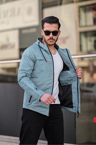 Helen Goods Ανδρικό εποχιακό μπουφάν New Season Hooded