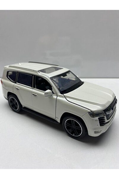 Hepsilazım Diecast, Jip Metal Model Araç Oyuncak Araba Toyota Jeep Land Cruıser Çek Bırak 15 Cm