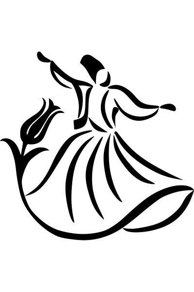 Marcel Kristal Tablo Whirling Dervish Diamond Mosaic Painting 30X30Cm