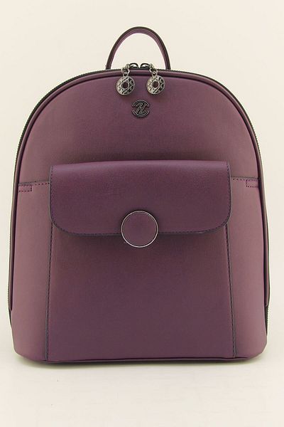 HNB Women's Purple Molded Multi-Pocket Women's Backpack