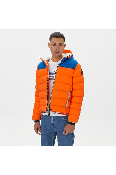 Napapijri Men's Orange Coat - A-Shackleton
