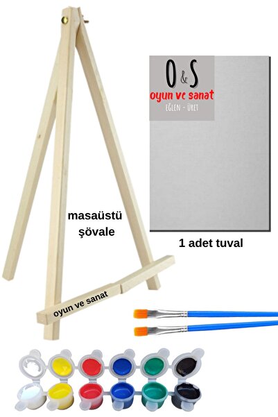 O&S Oyun ve Sanat Eğlen-Üret Hediye Resim Seti, Resim Başlangıç Seti, Akrobat...