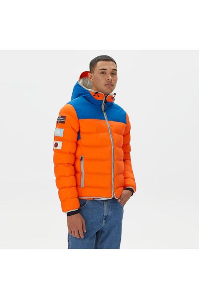 Napapijri Men's Orange Coat - A-Shackleton