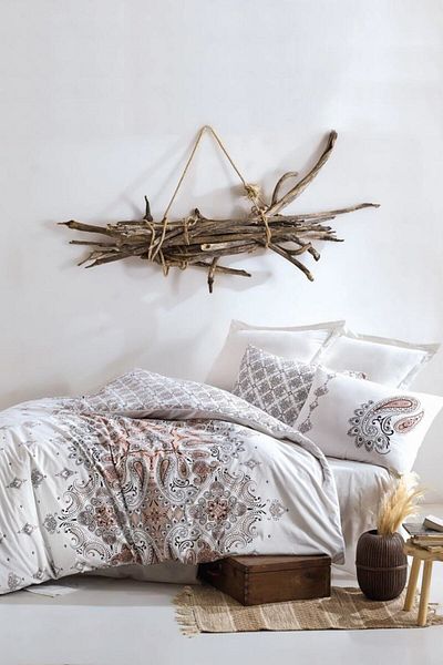 Cotton Box Bohem Series Doris Petrol CottonBox Ranforce Double Duvet Cover Set